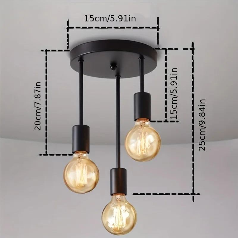 Industrial Bulb Ceiling Light