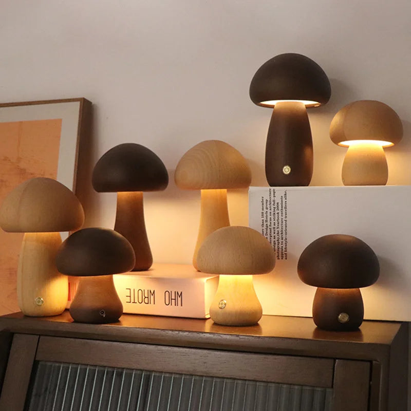 The 'Mushroom' Dimmable Lamp